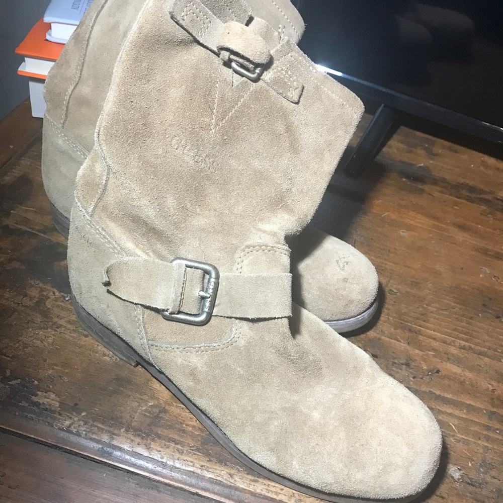 Guess suede ankle boots